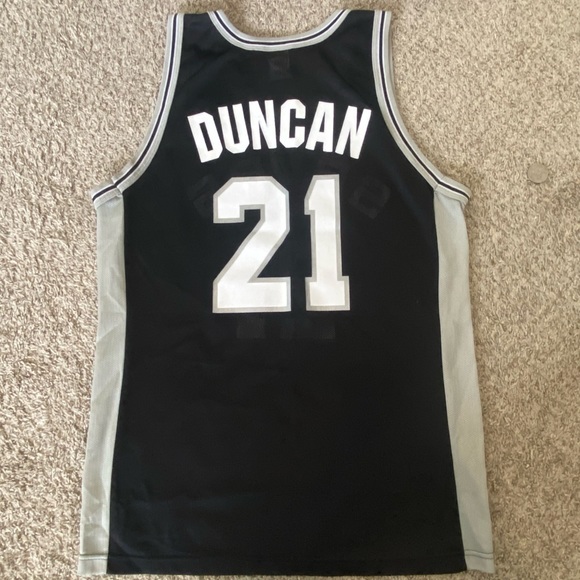 Vintage Tim Duncan Jersey - Picture 2 of 7